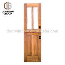 Американские стеклянные двери Lowes деревянные двери дома рустикальные ольха вишня сосна наружные деревянные входные двери с матовым стеклом